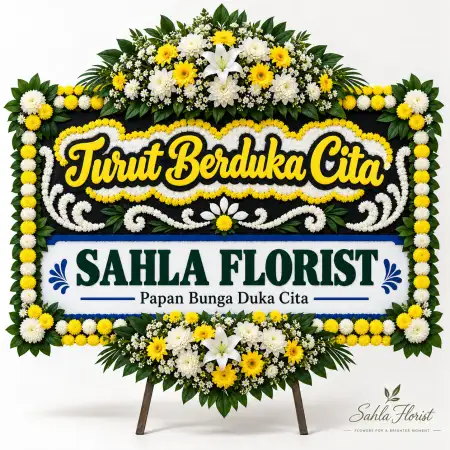 Papan Bunga Duka Warudoyong
