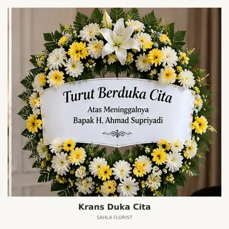 Krans Bunga Duka Warudoyong